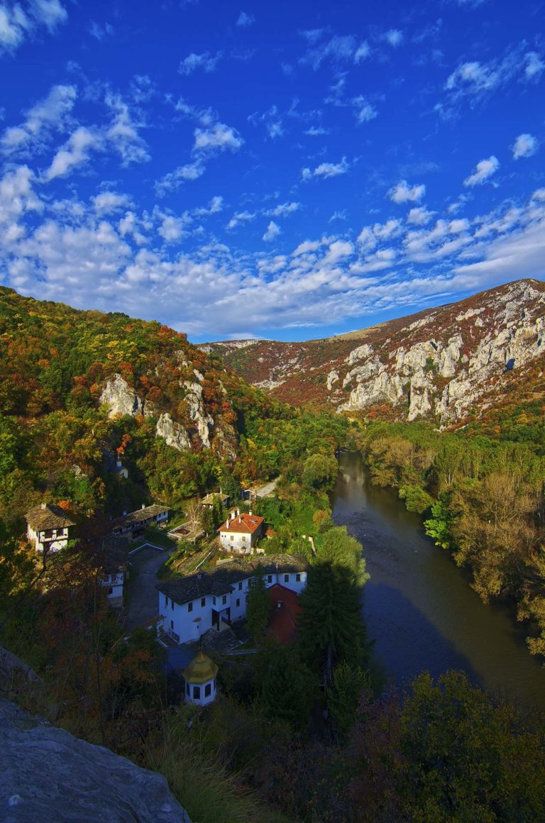 Cherepish monastery in Iskar gorge, Bulgaria