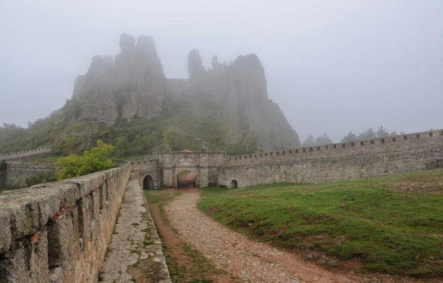 Belogradchik rocks and fortress in Bulgaria