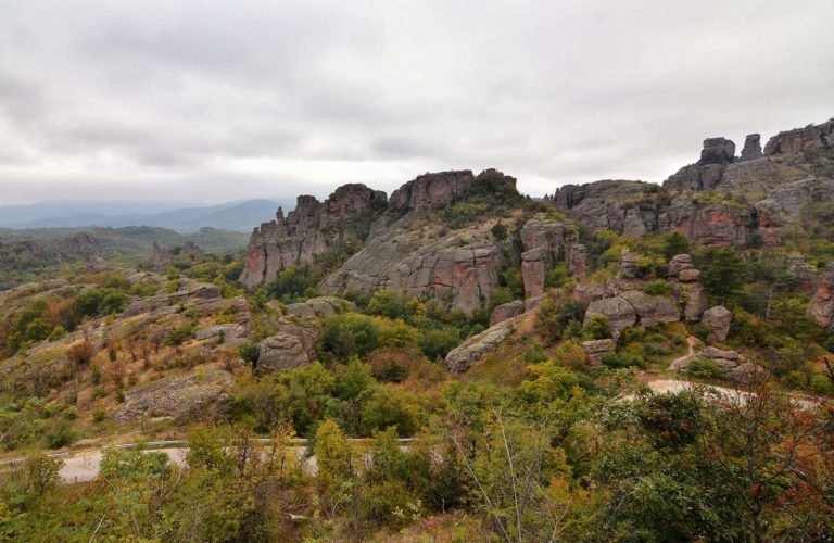 Belogradchik Rocks during the Autumn