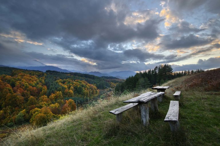 Balkan Mountains during the Autumn