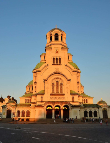 Saint Alexander Nevski cathedral in Sofia, Bulgaria