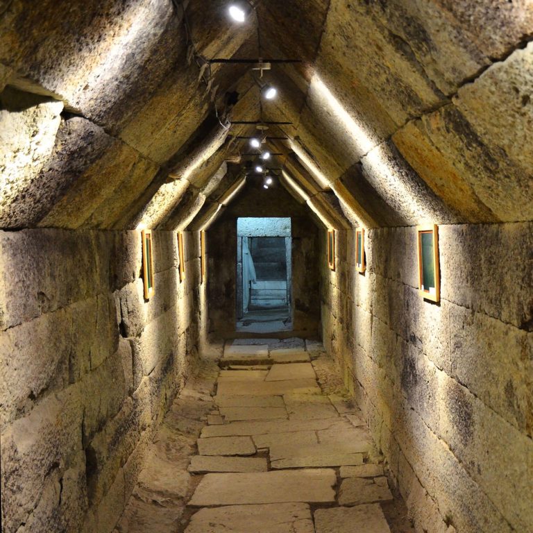 Thracian tomb in Mezek Bulgaria