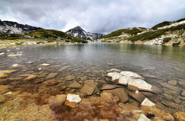 Lake in Pirin mountains Bulgaria