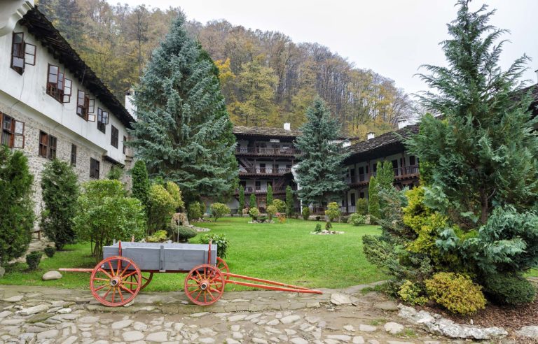 Troyan monastery in Bulgaria