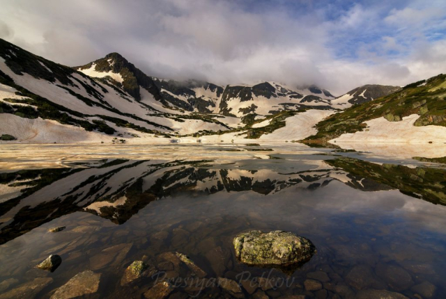 Seven Rila Lakes during Spring