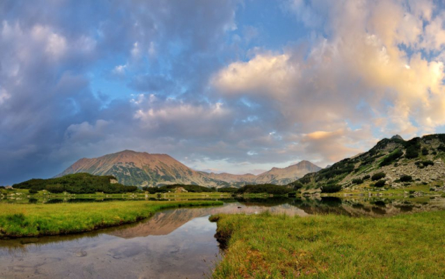 Muratovo lake in Pirin Mountains
