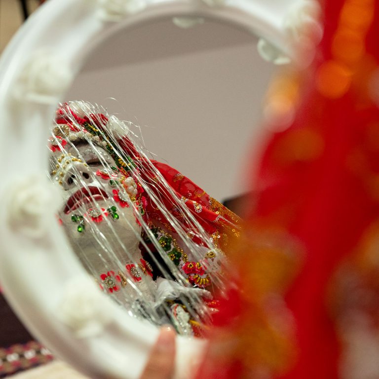 Bride from a traditional Ribnovo wedding