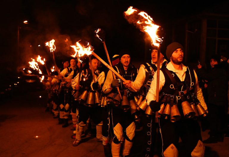 Kukeri masquerade games Bugaria