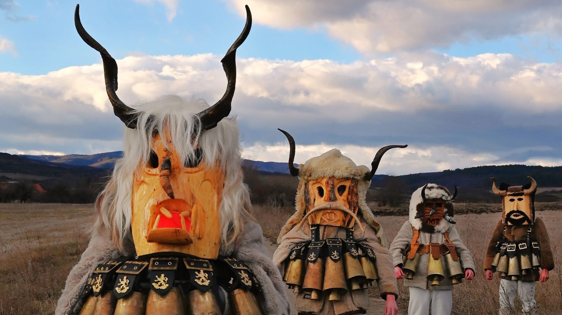 Epic photography tours - Kukeri masked group
